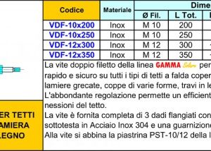 8-Vitoni doppio Filetto M10/M12 